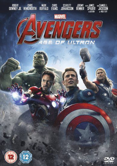 Avengers cover DVD