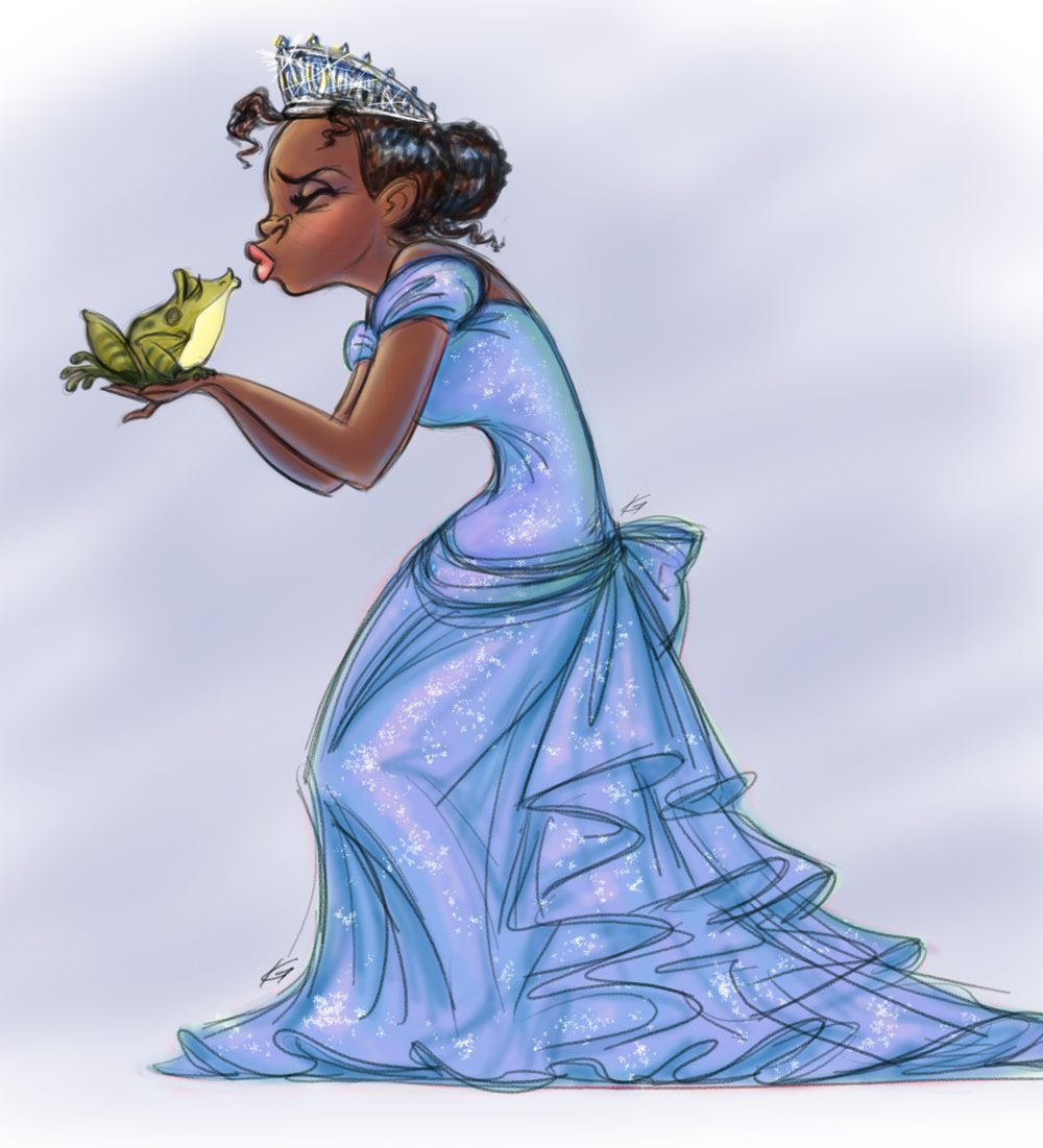 Tiana-and-Naveen-Concept-Art-from-The-Princess-and-the-Frog