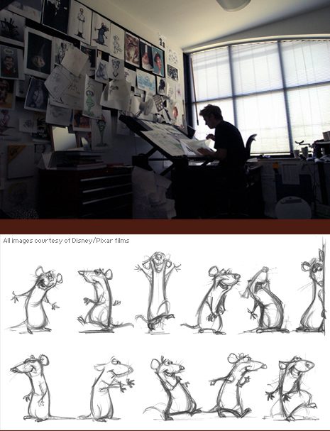 thiết kế nhân vật hoạt hình của Pixar 1