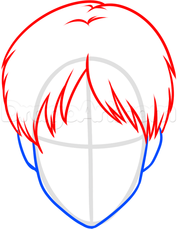 Vẽ loại tóc Eren 