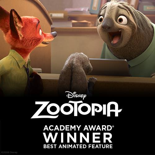 Zootopia Phim hoạt hình xuất sắc nhất Oscars 2017 