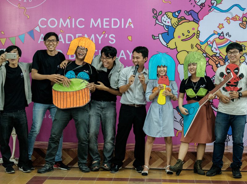Comic Media Academy 3rd Birthday Celebration
