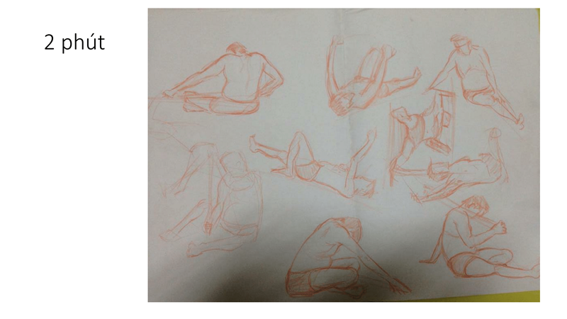 Bài tập Gesture Drawing Huỳnh Ngọc Minh Phương 19