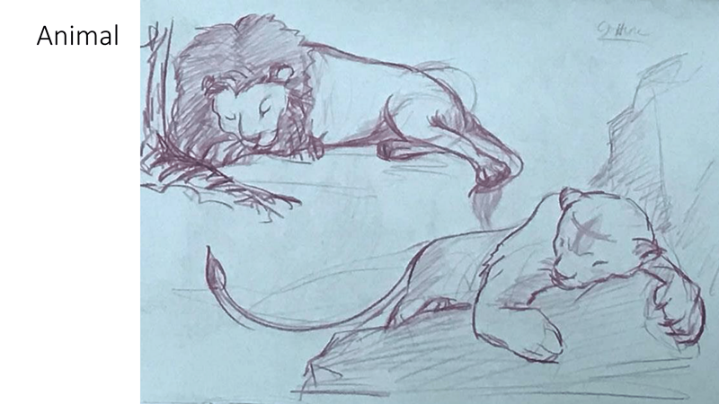 Bài tập Gesture Drawing Huỳnh Ngọc Minh Phương 4