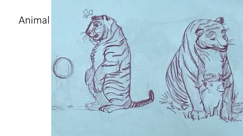 Bài tập Gesture Drawing Huỳnh Ngọc Minh Phương 7