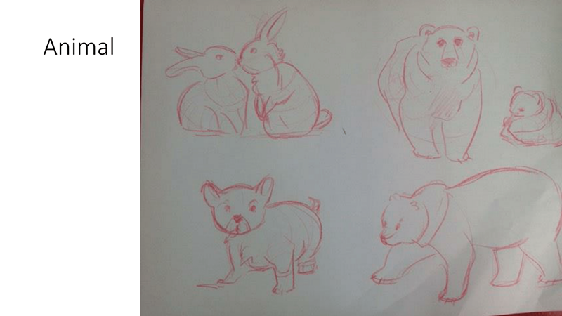 Bài tập Gesture Drawing Huỳnh Ngọc Minh Phương 9