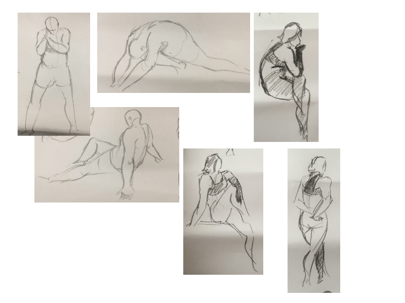 Bài tập Gesture Drawing Nguyễn Lê Bích Trâm 10