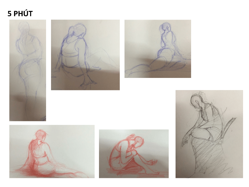 Bài tập Gesture Drawing Nguyễn Lê Bích Trâm 11