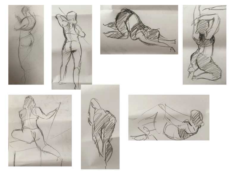 Bài tập Gesture Drawing Nguyễn Lê Bích Trâm 12