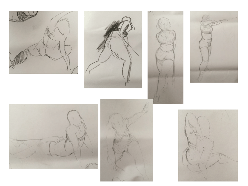 Bài tập Gesture Drawing Nguyễn Lê Bích Trâm 13