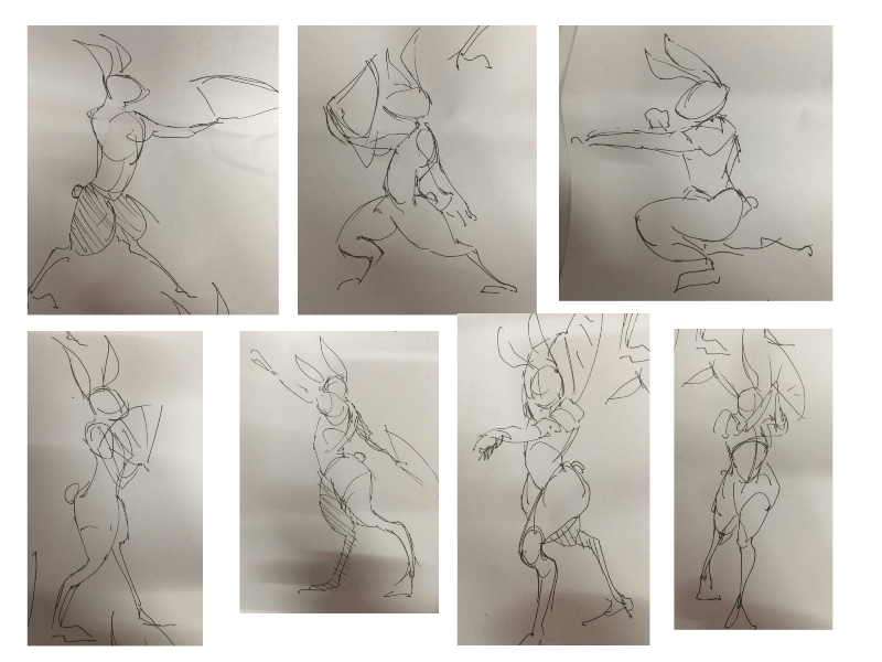 Bài tập Gesture Drawing Nguyễn Lê Bích Trâm 19