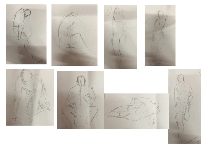 Bài tập Gesture Drawing Nguyễn Lê Bích Trâm 3
