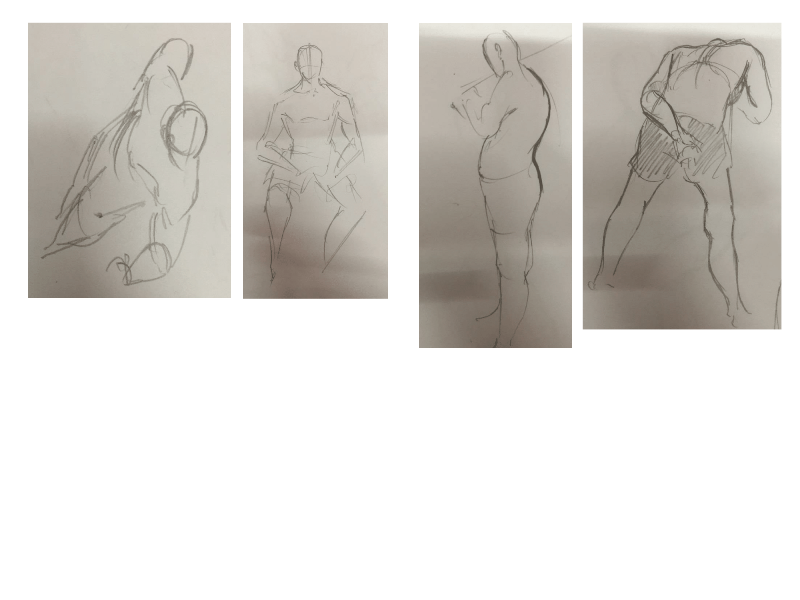 Bài tập Gesture Drawing Nguyễn Lê Bích Trâm 4