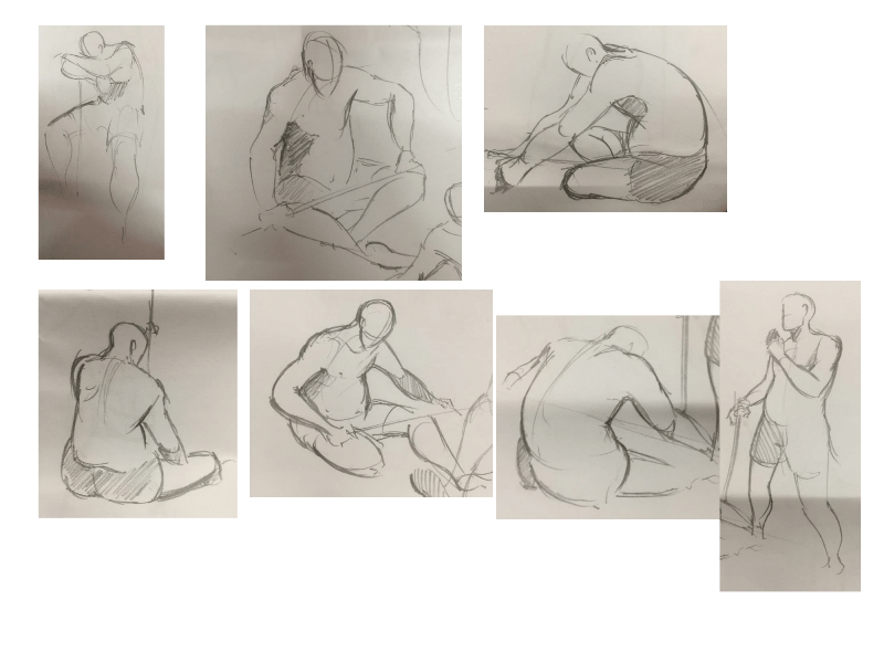 Bài tập Gesture Drawing Nguyễn Lê Bích Trâm 9