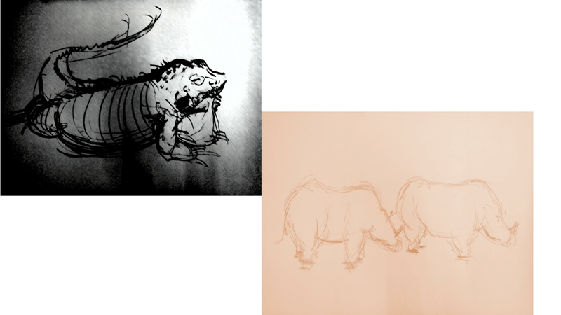 Bài tập Gesture Drawing Nguyễn Thanh Triều 11