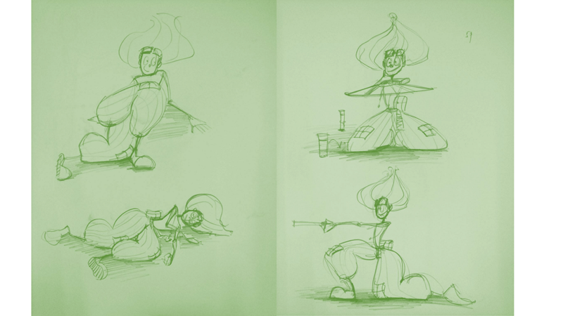 Bài tập Gesture Drawing Nguyễn Thanh Triều 13