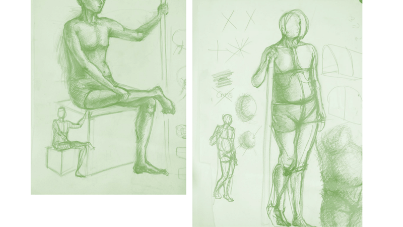 Bài tập Gesture Drawing Nguyễn Thanh Triều 14