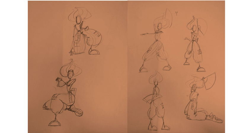 Bài tập Gesture Drawing Nguyễn Thanh Triều 3