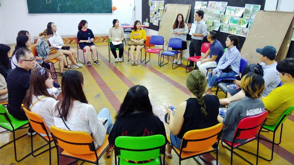 Sinh viên Đại học Chosun Hàn Quốc thực tập tại Comic Media Academy