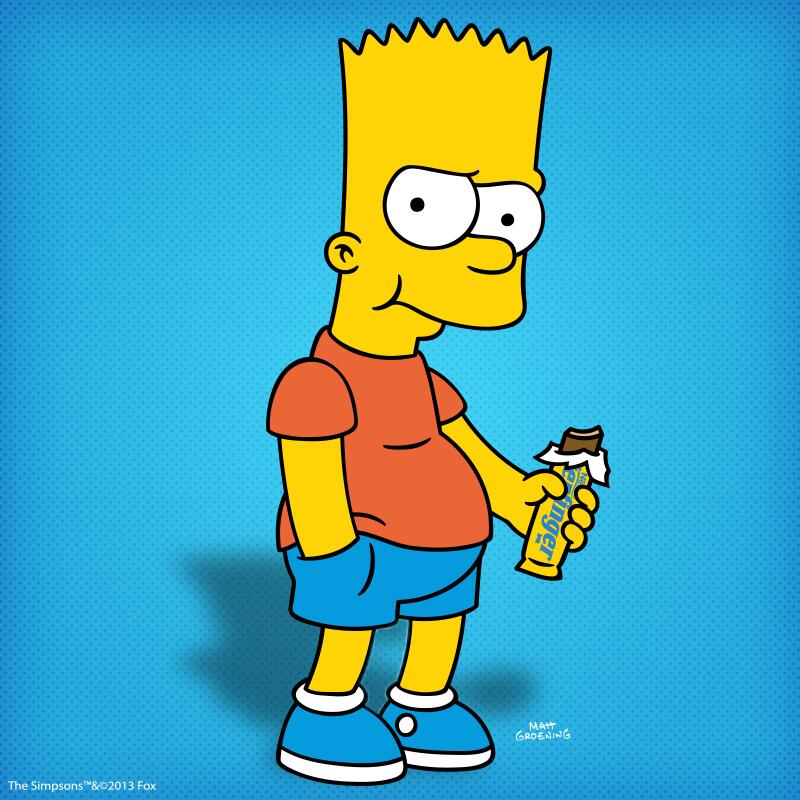 Bart Simpsons 50 nhan vat hoat hinh