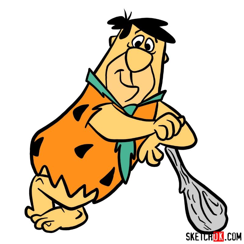 Fred Flintstone top 50 nhan vat hoat hinh truong ton voi thoi gian
