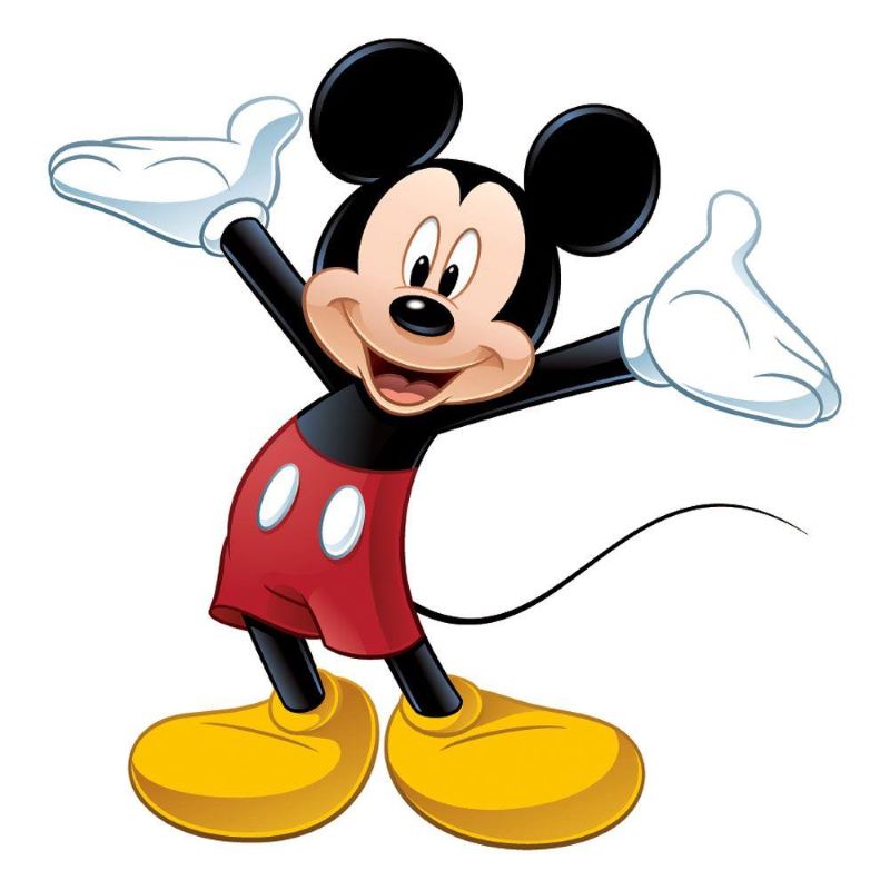 chuột Mickey, top 50 nhân vật hoạt hình. 