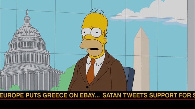 Châu Âu loại bỏ Hy Lạp - Tiên tri về chính trị được "Gia đình Simpson" nhắc đến trong một phần phim đã thành sự thật vào năm 2015