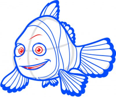 Học Vẽ Chú Cá Hề Marlin Cực Kỳ Đơn Giản - Comic Media Academy