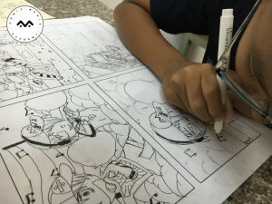 lớp vẽ truyện tranh dành cho bé