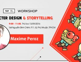workshop character design and storytelling