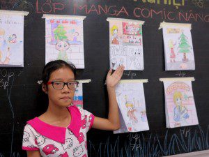lớp học vẽ truyện tranh Manga Comics nâng cao 9