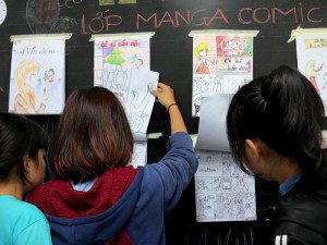 tổng kết lớp học vẽ truyện tranh Manga Comic nâng cao khóa 2 9