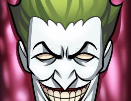 Học vẽ hoàng tử tội phạm Joker chỉ trong 7 bước đơn giản