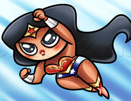 Khám phá cách vẽ chibi Wonder Woman