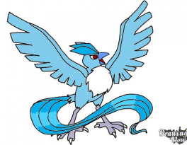 Vẽ Pokemon Articuno đơn giản chỉ với 10 bước 10