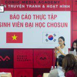 Báo cáo thực tập sinh viên đại học Chosun tại Comic Media Academy Vietnam